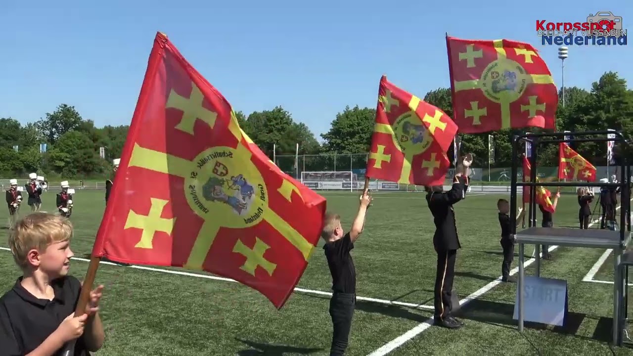 Jong St  Sebastianus showoptreden tijdens MHM Jeugdfestival 2023