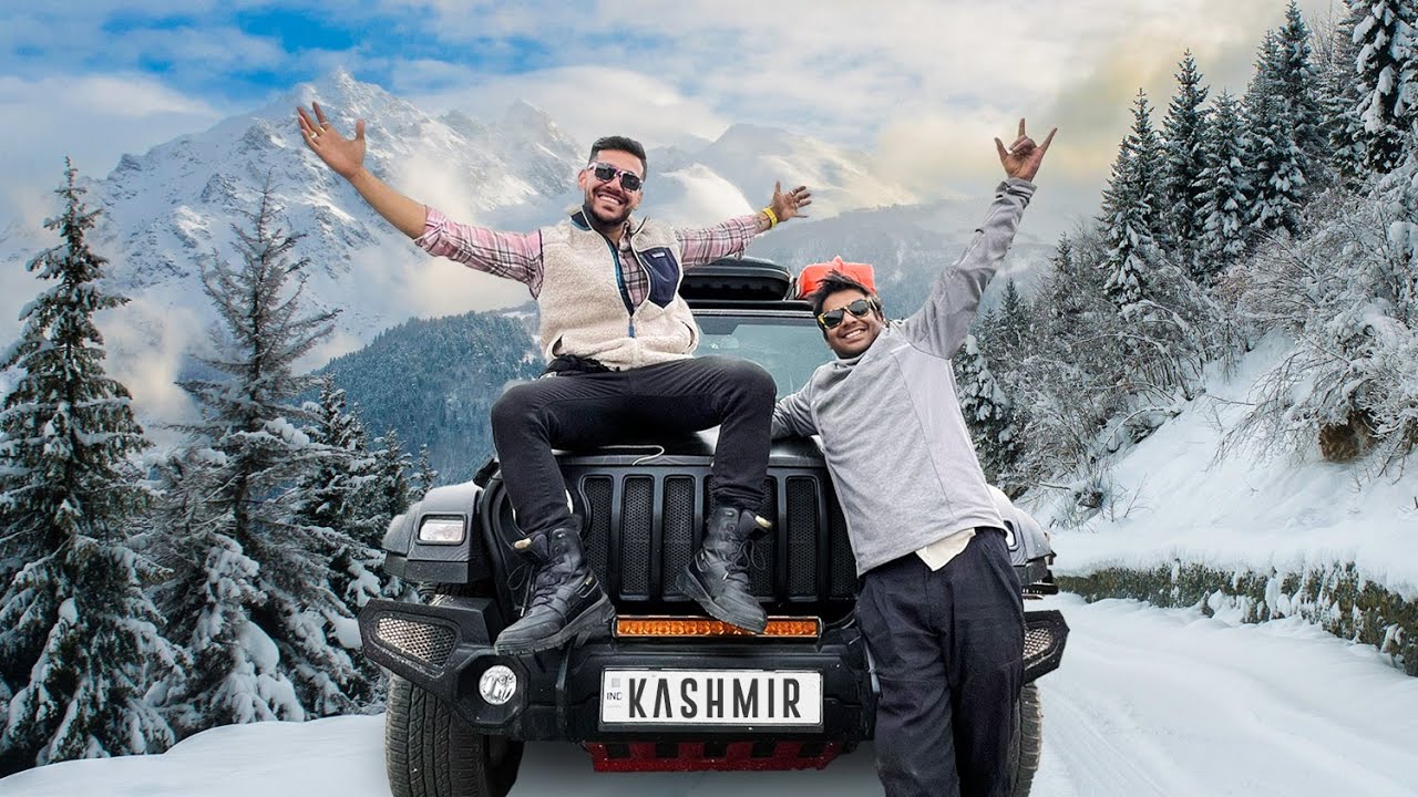 1000 KM Road Trip to Gulmarg Kashmir 🫶🏻