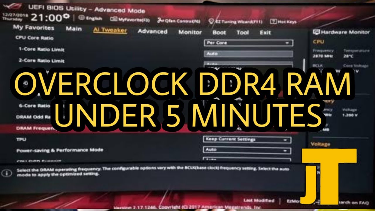 OVERCLOCK YOUR RAM SPEED  | The 'NO-BS' Guide to Overclock DDR4 RAM Under 5 Minutes [TRY IT!]