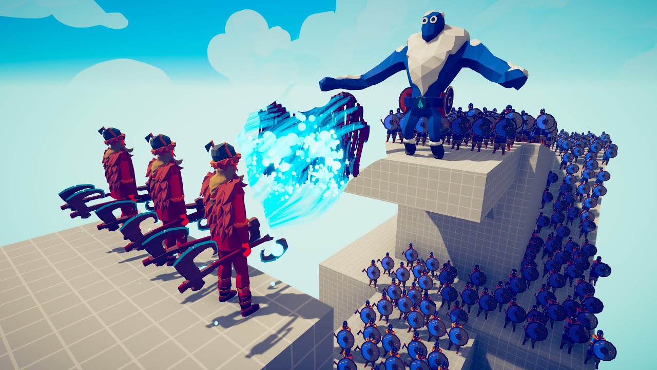 3x ULLR GOD vs 100x UNIT | TABS - Totally Accurate Battle Simulator
