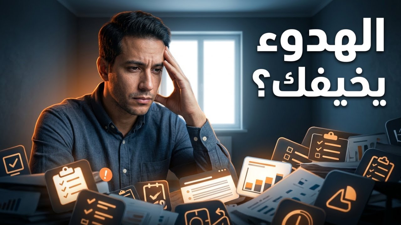 لماذا تخيفك لحظات الهدوء؟ | الحقيقة المظلمة لإدمان الإنجاز