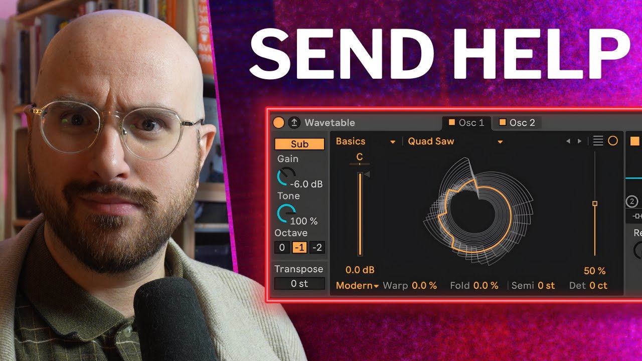 Ableton's Wavetable makes the most threatening synth sound I know