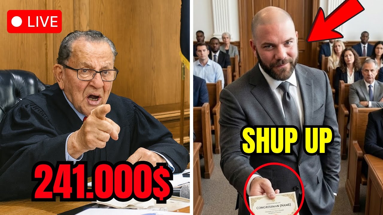 Congressman’s Son Showed His Father’s Card in Court — Judge Caprio Made a Call That Destroyed Him