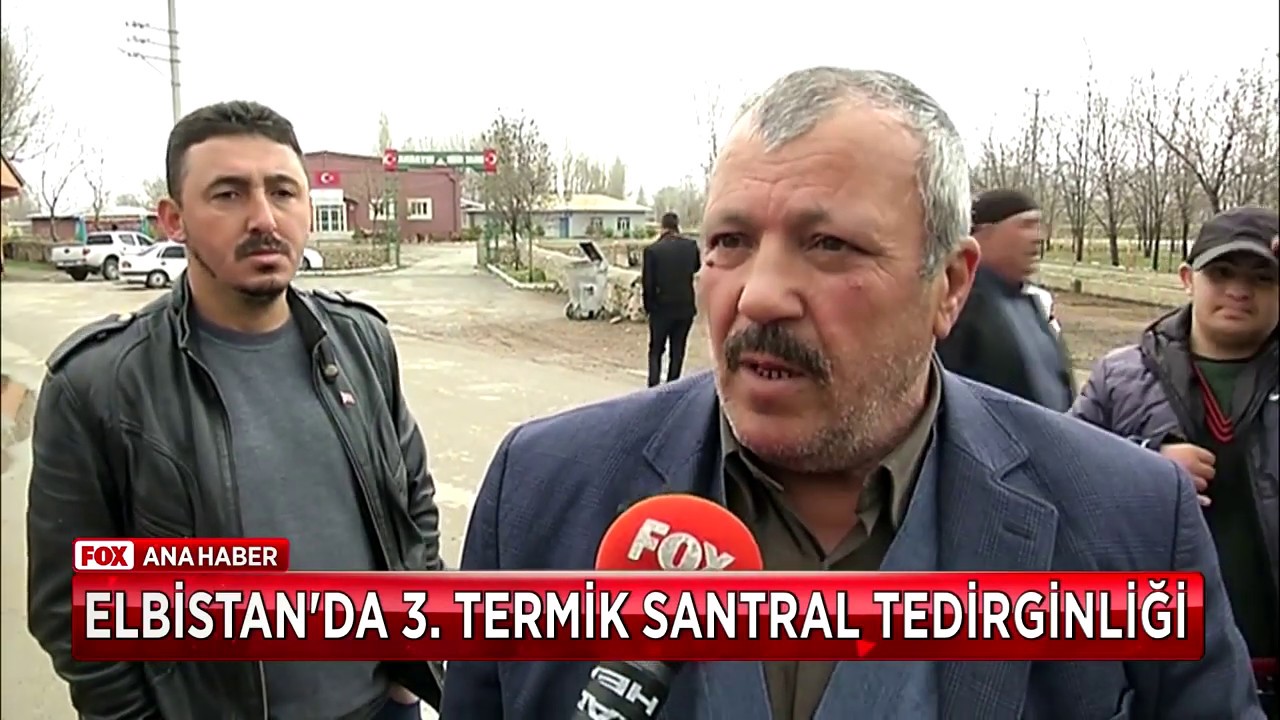 Elbistanlılar 3  Termik santrali istemiyor    21 Mart 2018 Akbayır Mahallesi