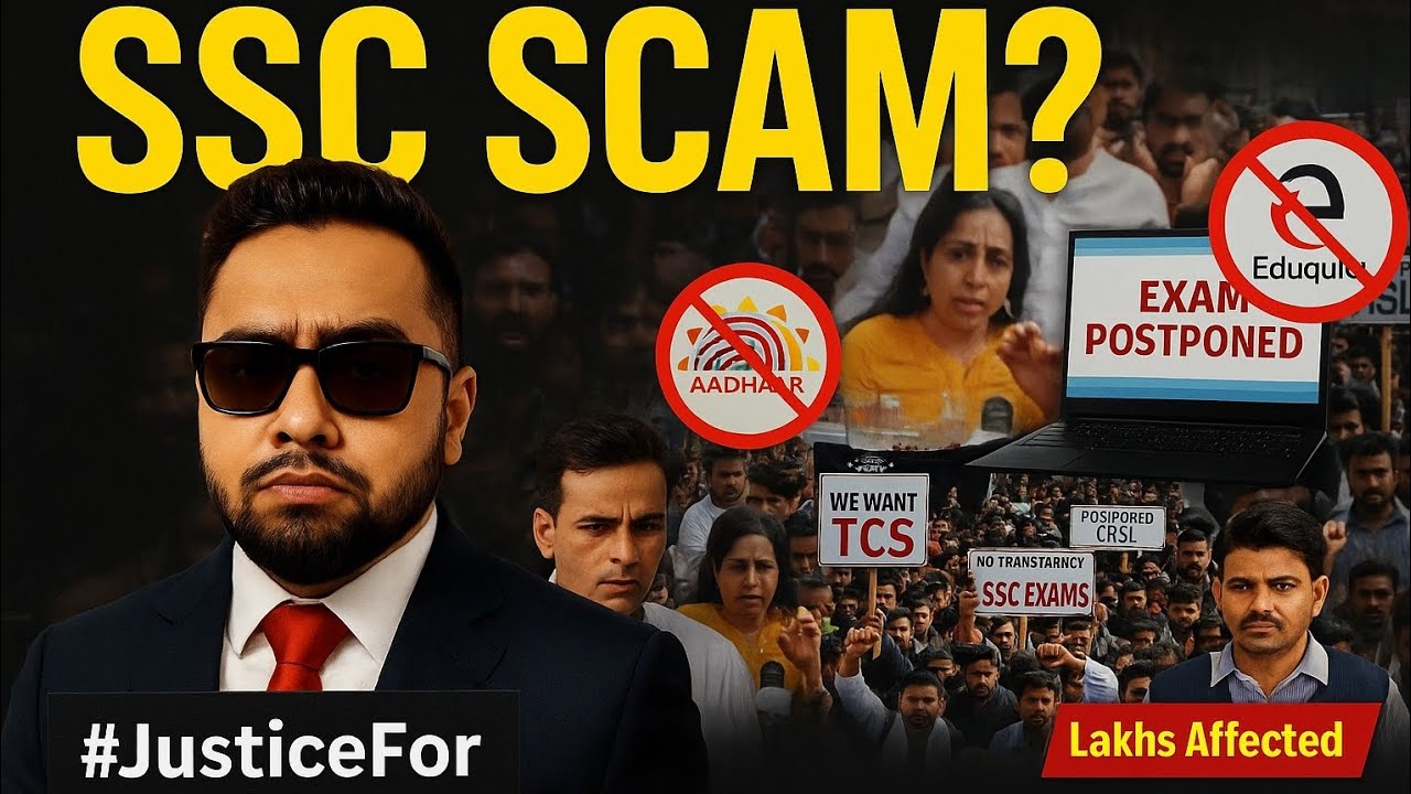 SSC Protest 2025 | How Eduquity & Exam Failures Betrayed Millions of Students | Kuntal Baisya