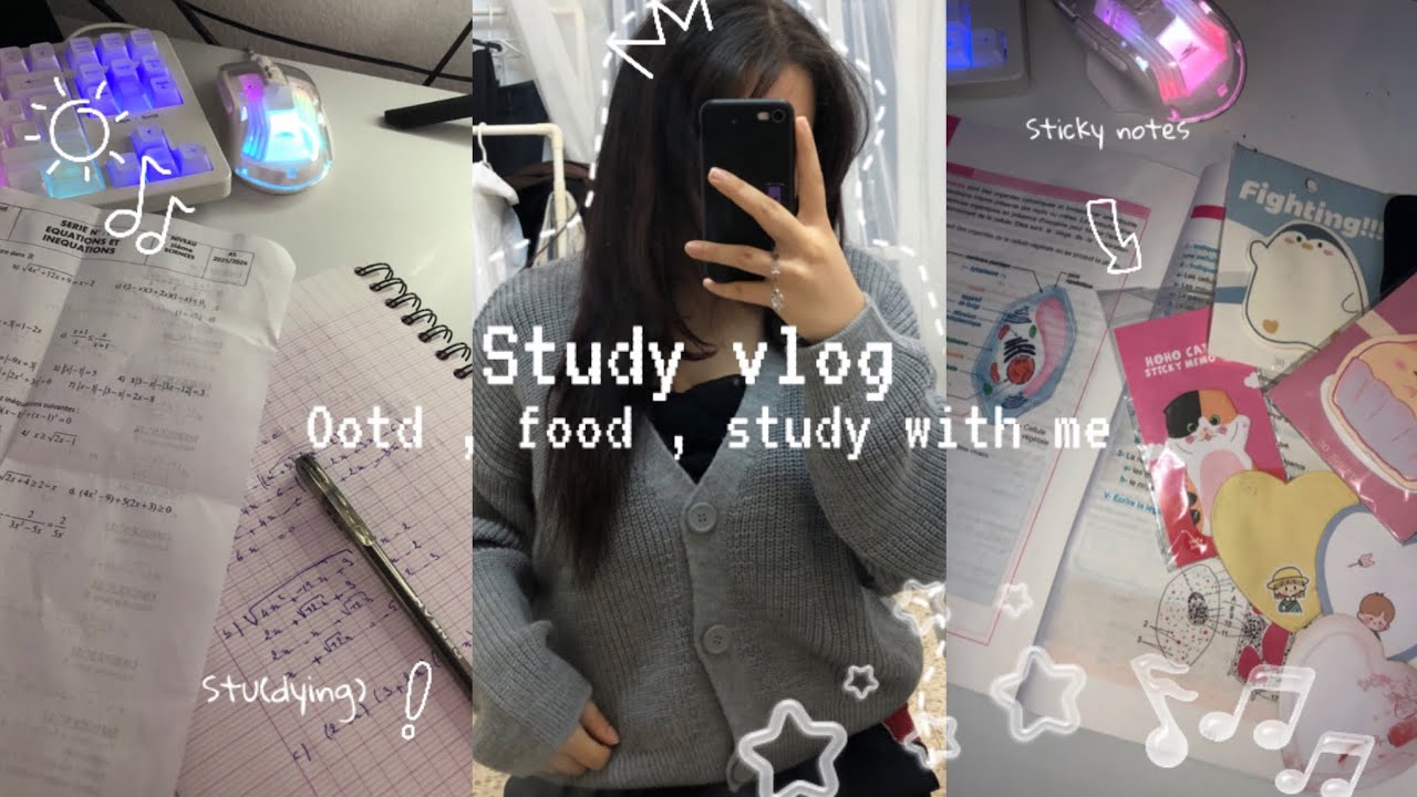 [STUDY VLOG] back to school ||first week of school |study with me | unboxing