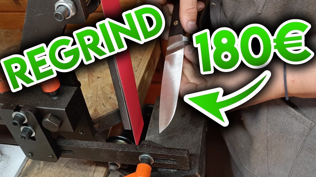 180€ Messer Projekt mit NEUEM Bandschleifer #vevor