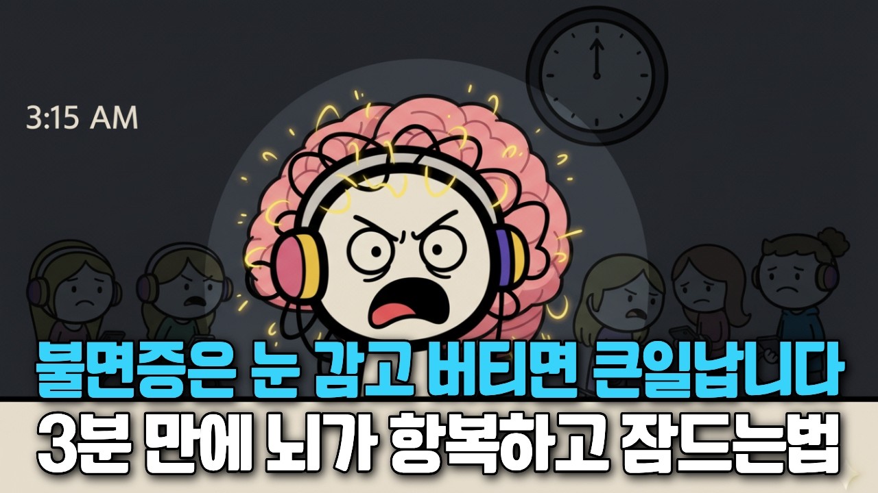 불면증? 뇌를 속이는 기적의 방법