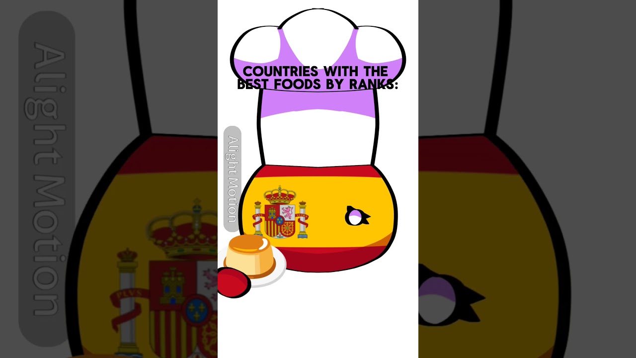 ⭐| COUNTRIES WITH THE BEST FOOD 🍕 // #memes #funny #shorts #animation #viral #fyp #countryballs |⭐