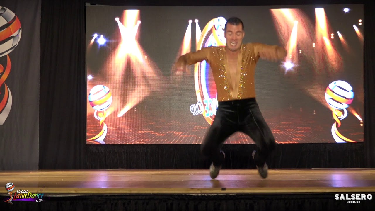 Oliver Pineda, Australia, Champion Salsa Male Soloist Pro, World Latin Dance Cup 2017