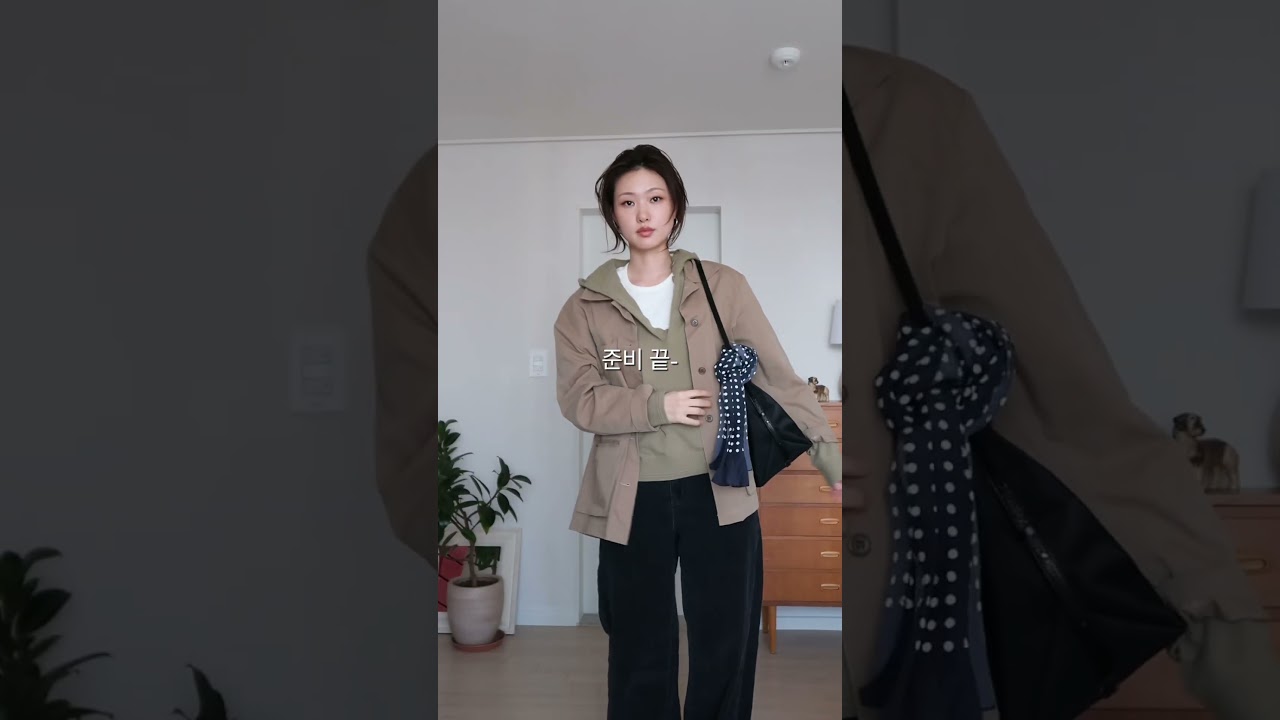 봄이 분명 오고있었는데...🌼 #데일리룩코디 #봄코디 #봄자켓