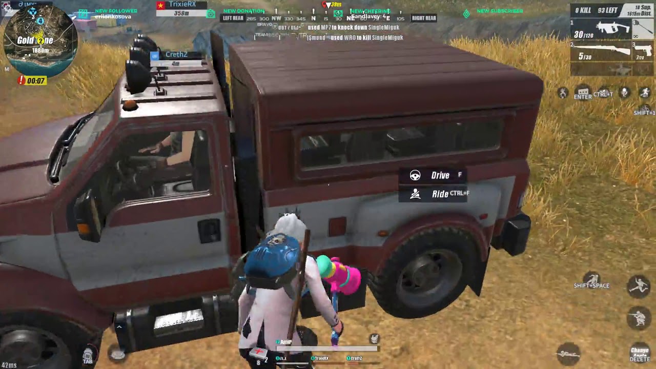 AmiP plays Rules Of Survival #idontevencount 201107