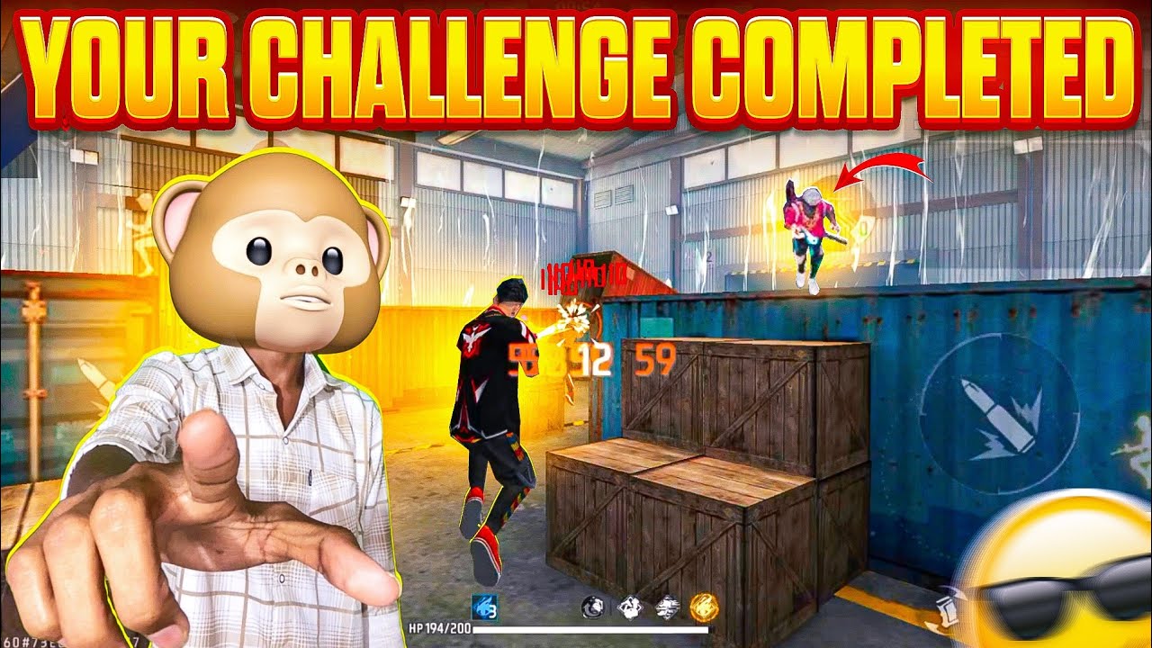 Your Challenge Completed ✅🔥😱 || Give Me Another 🔥🙈😁 || @funwithsrbyt || #freefire #challenge