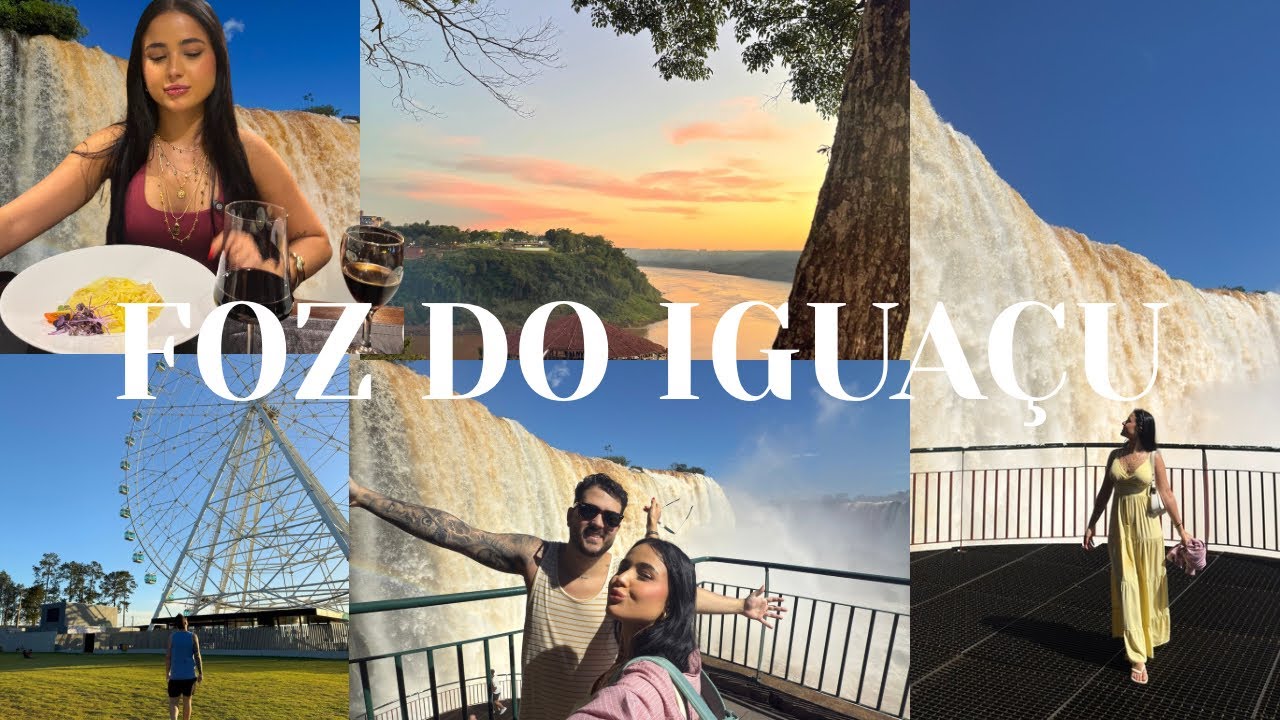VLOG ♡ ALGUNS DIAS COMIGO EM FOZ DO IGUAÇU, PARAGUAI, CONHECENDO AS CATARATAS, ETC