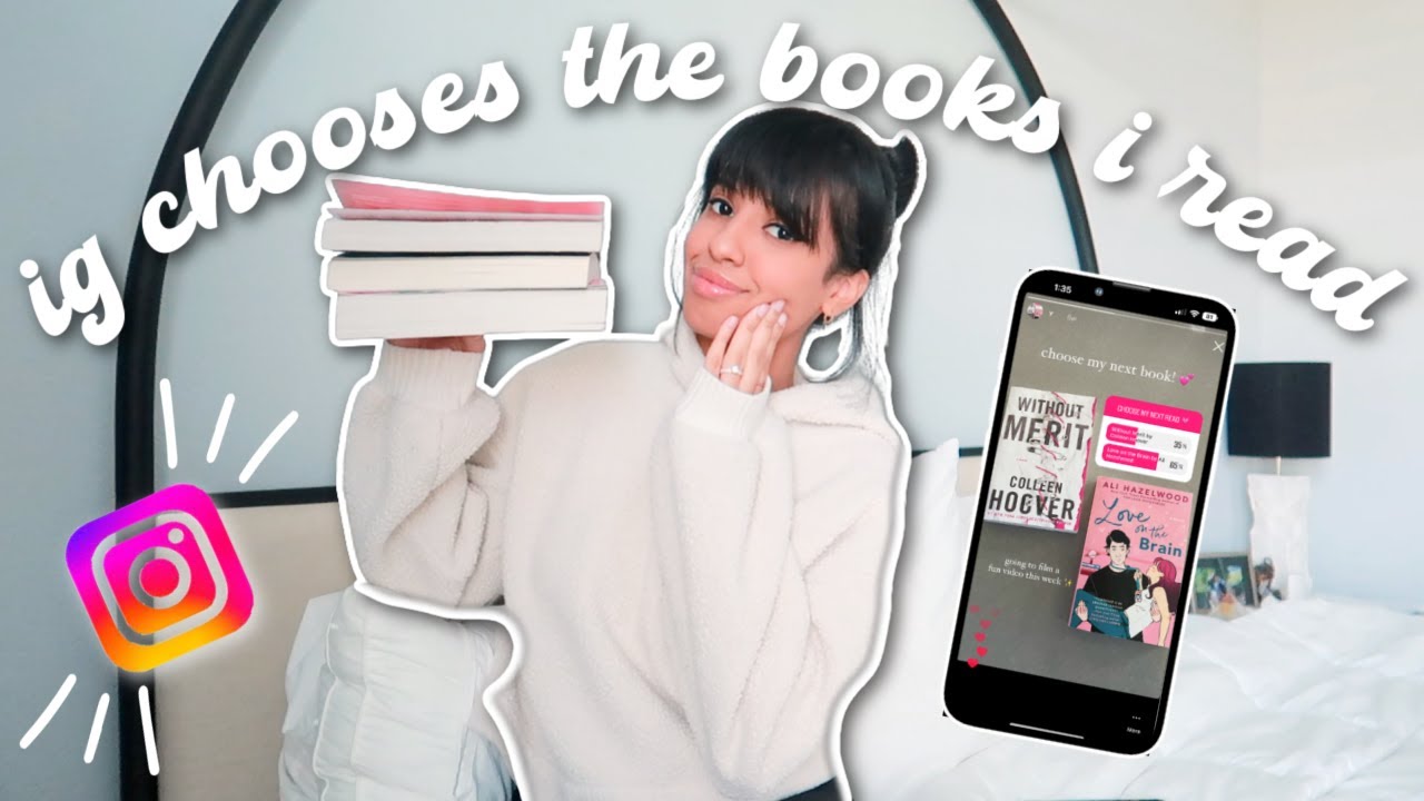 instagram chooses the books i read!! ~a reading vlog~