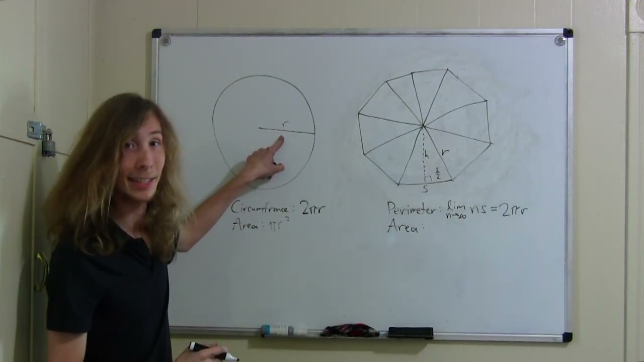 Proving the Earth Isn't Flat On My Whiteboard