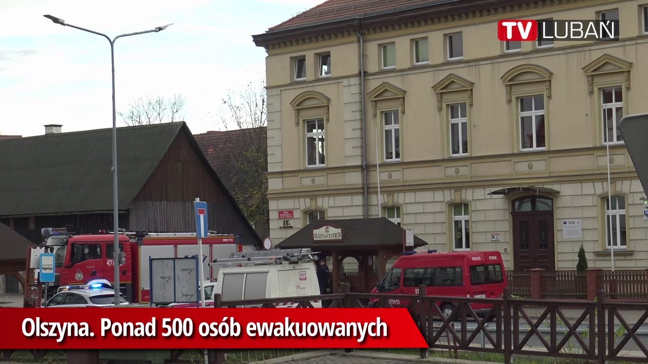 Olszyna. Ponad 500 os&oacute;b ewakuowanych