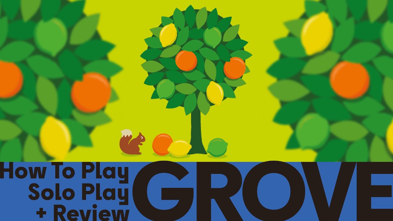 Grove - How to Play, Solo Playthrough & Review