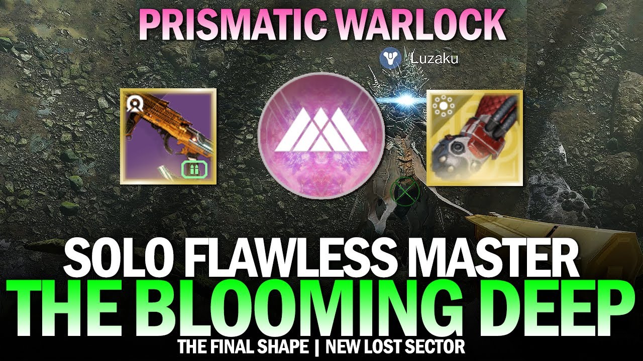 Solo Flawless New Master Lost Sector The Blooming Deep [Destiny 2]