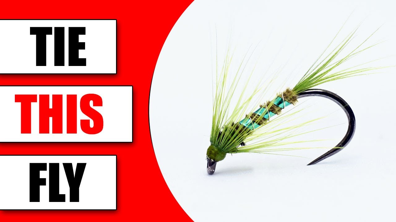 How to tie an Olive Cruncher #flyfishing #flytying #flyfishingtactics