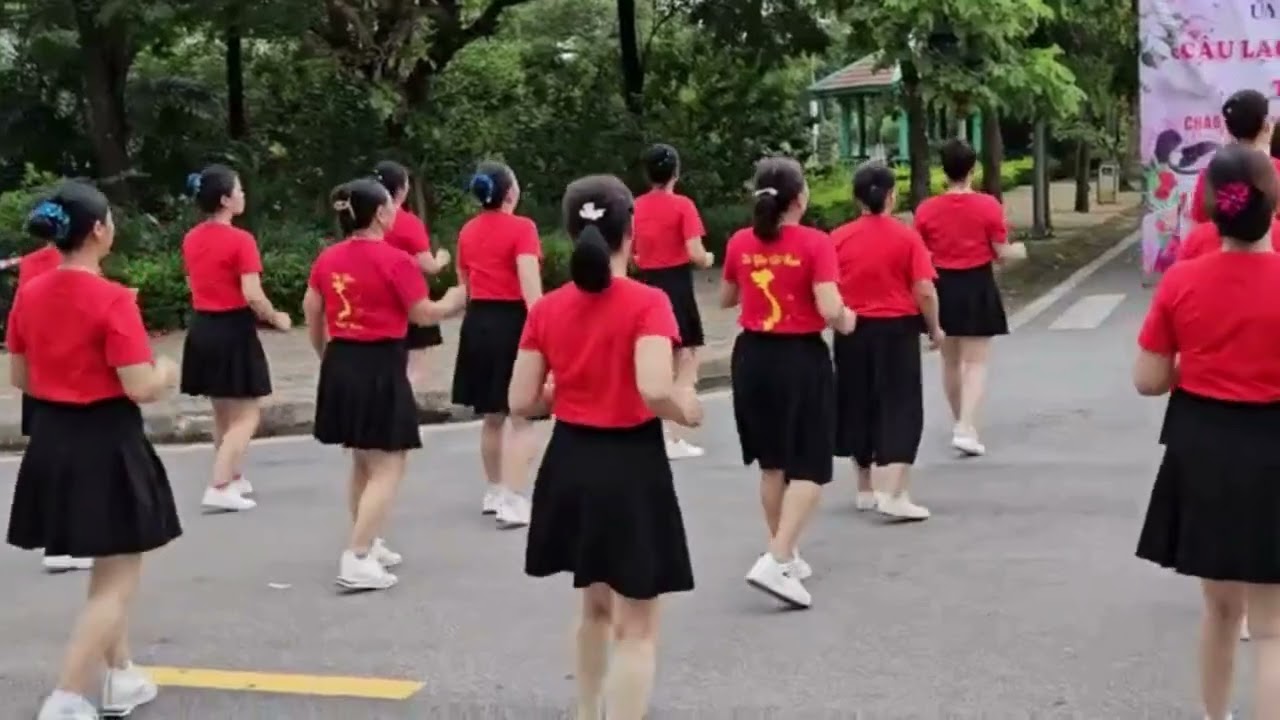 Đất nước trọn niềm vui  - 18 bước  - CLB dân vũ thể thao Triệu Xá  - Ceo 2