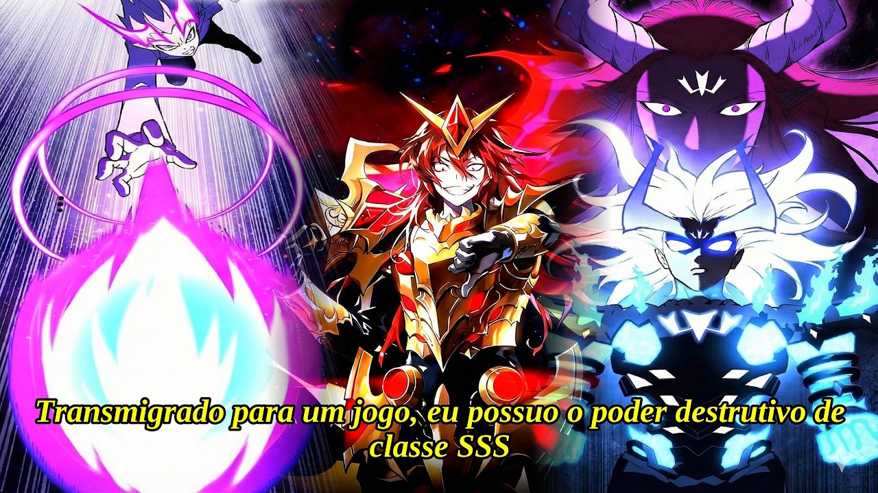 Transmigrado para um jogo, eu possuo o poder destrutivo de classe SSS - Manhwa Resumo