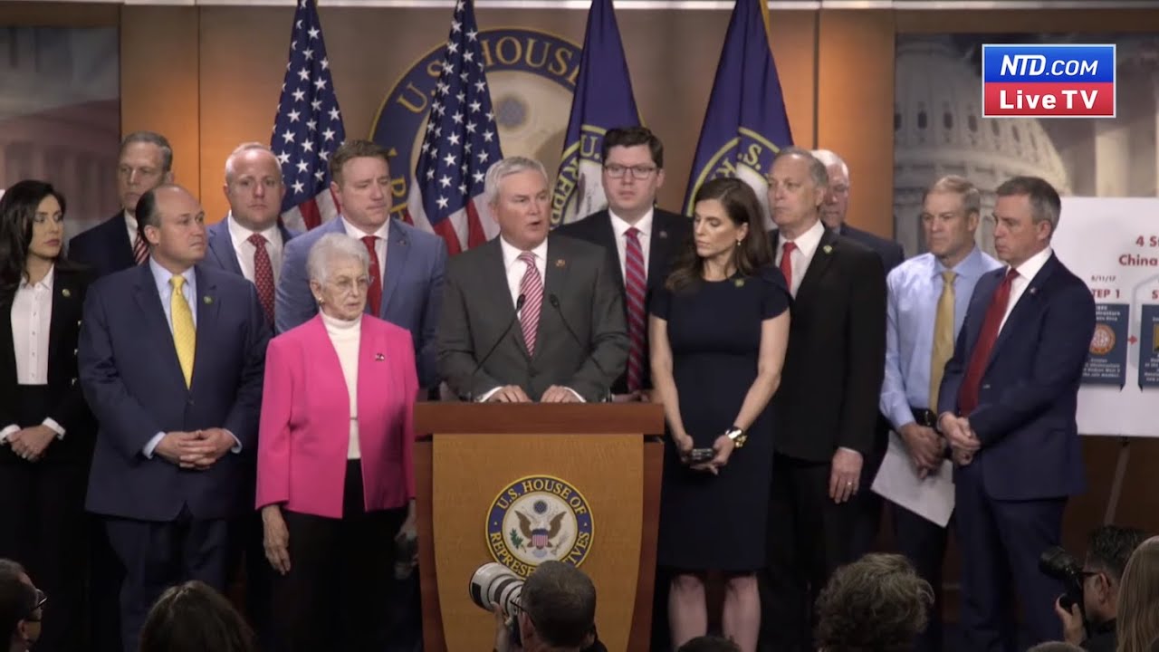 LIVE: Oversight Committee Republicans Hold Press Conference on Biden Family&rsquo;s Business Schemes