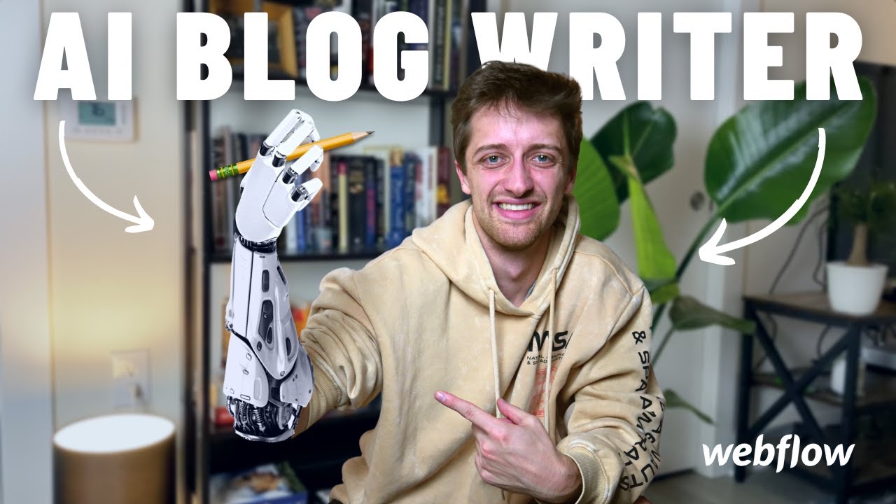 EASIEST Way To Build AI-Generated Blog Writer In Webflow (GPT-3)
