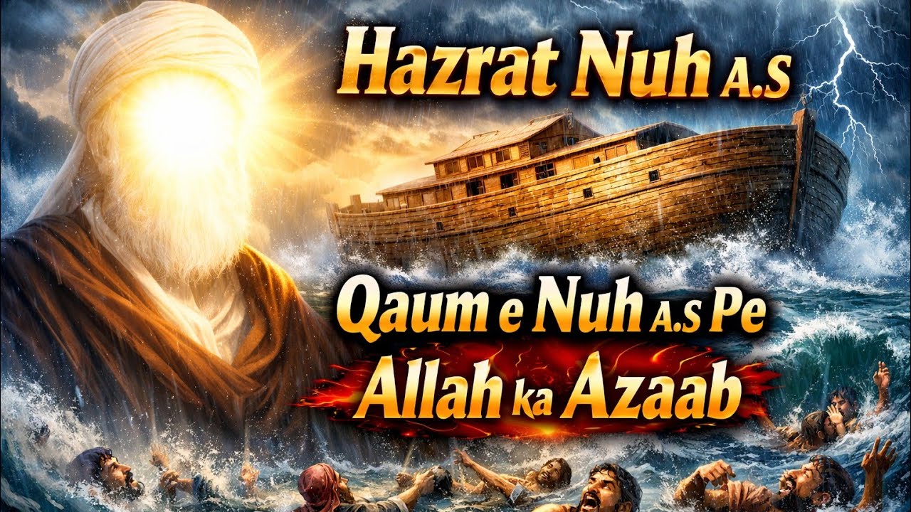 Qaum e Nuh Ka Anjaam | Allah Ka Azaab Aur Kashti e Nuh