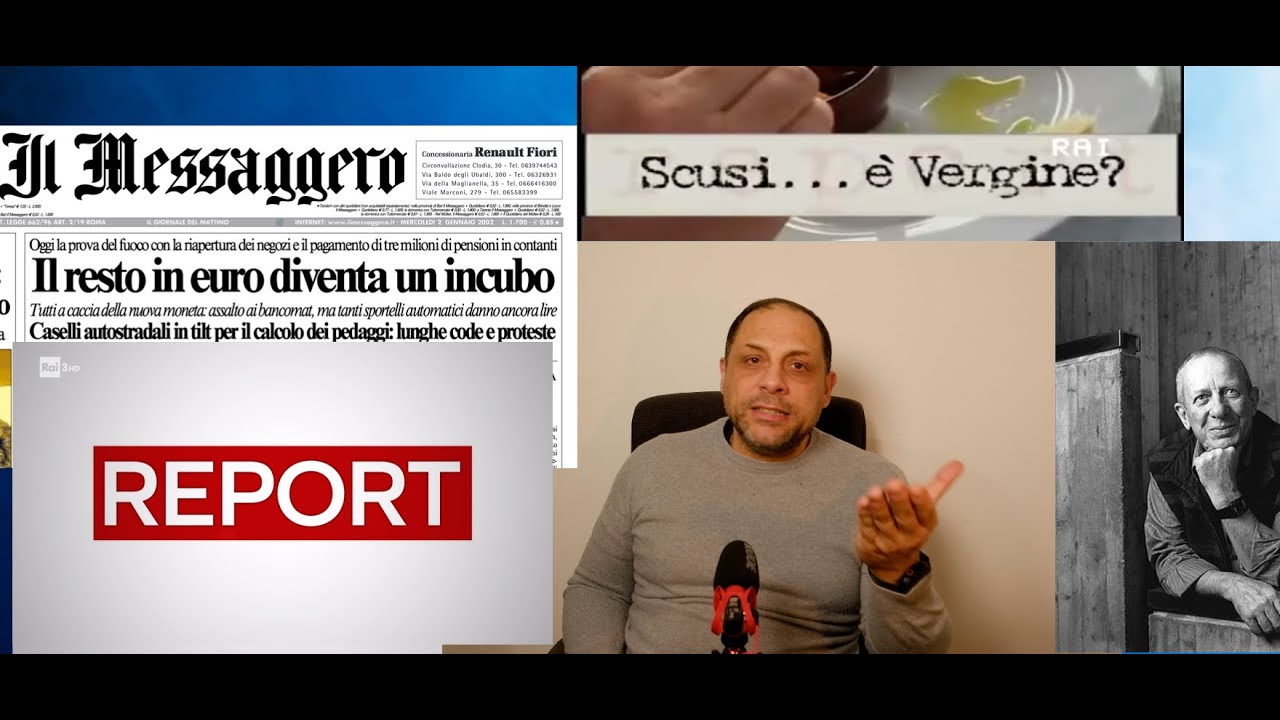 La puntata Report che cambiò la storia dell'olio in Italia.