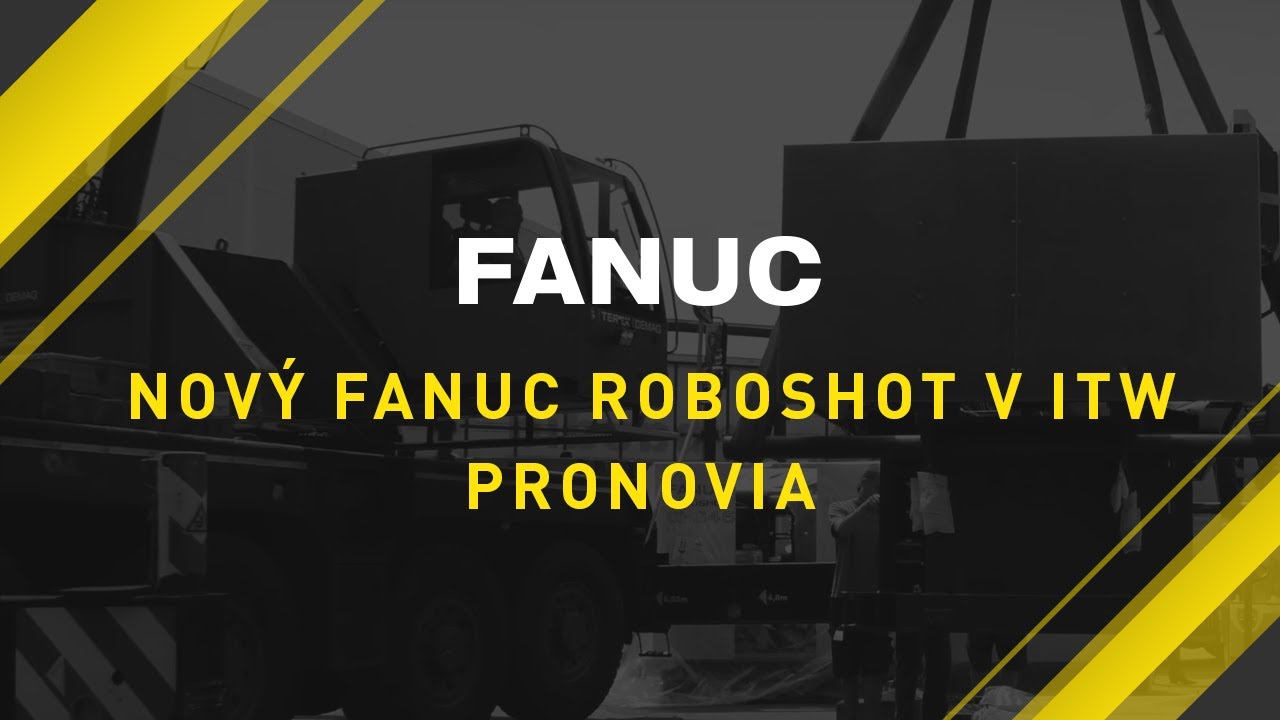 Nový FANUC ROBOSHOT v ITW PRONOVIA
