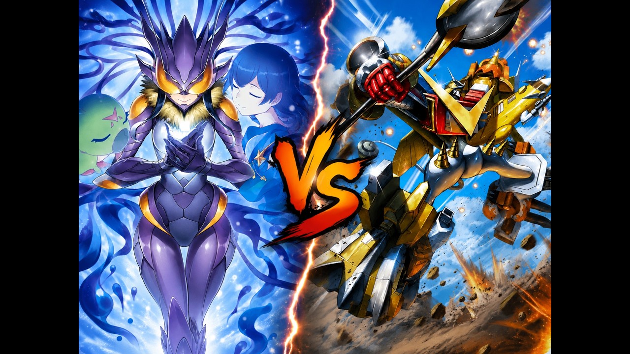 Digimon TCG -  Hudiemon VS Xros Heart - DIGIMON CARD GAME DUAL REVOLUTION [BT-25]