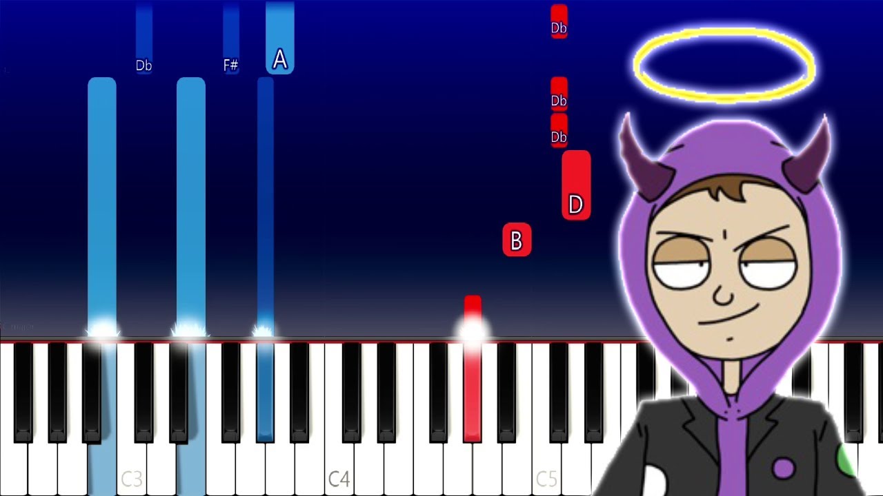 tha Supreme - m12ano (Piano Tutorial)