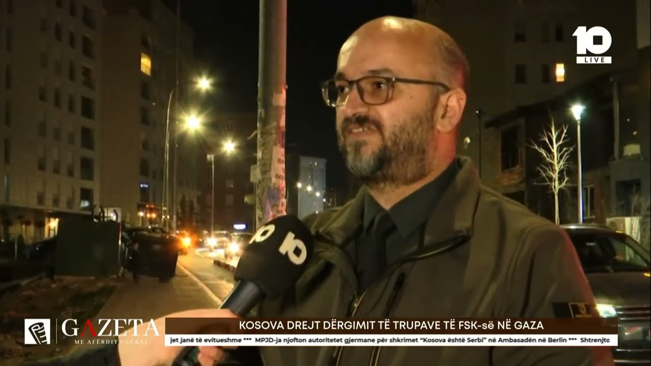 Shala tregon se a ka rrezik për dërgimin e FSK-së në Gaza