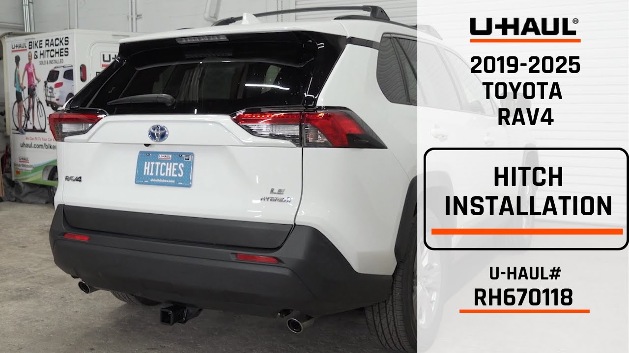 2019-2025 Toyota RAV4 | U-Haul Trailer Hitch Installation | B&W RH670118