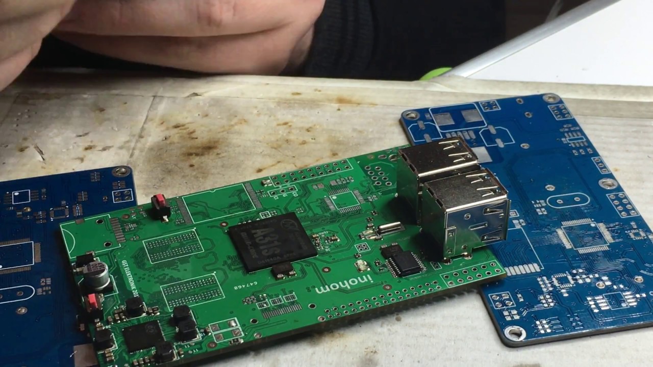 My Custom Allwinner A31s Board | CPU Soldering