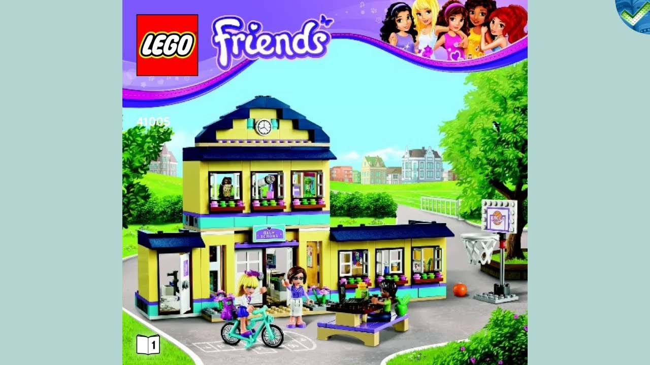 41005 Heartlake High LEGO&reg; Friends Manual at the Brickmanuals Instruction Archive