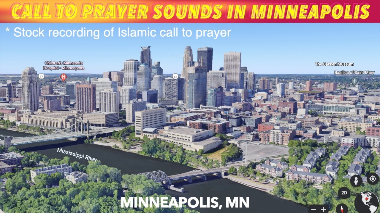 Islamic Call To Prayer Sounds In Minneapolis