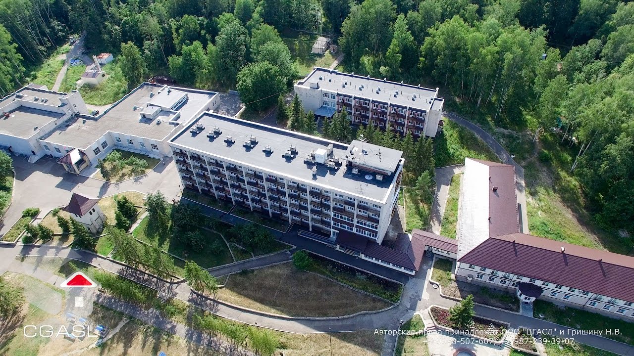 Аэросъемка санатория 