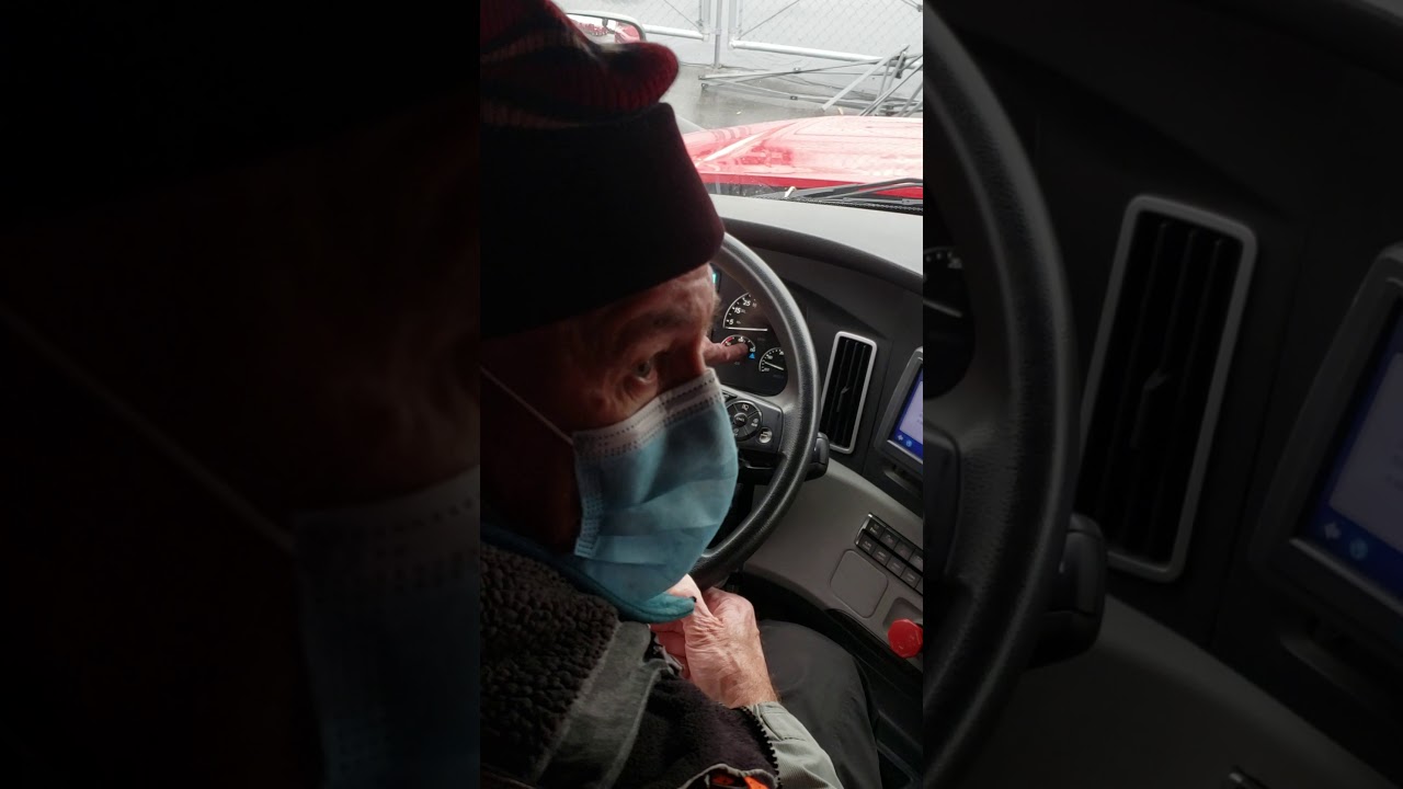 CR England in cab inspection