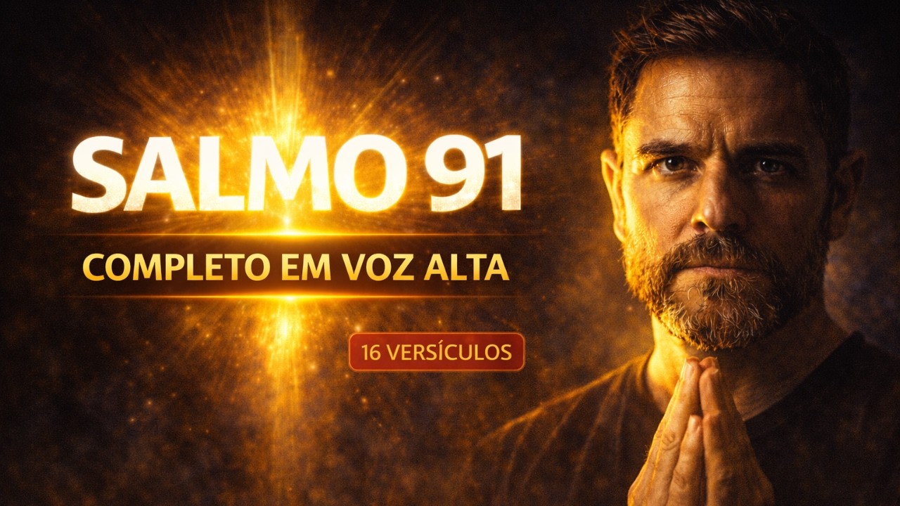 SALMO 91 COMPLETO EM VOZ ALTA — DECLARE AGORA OS 16 VERSÍCULOS E ATIVE A PROTEÇÃO TOTAL