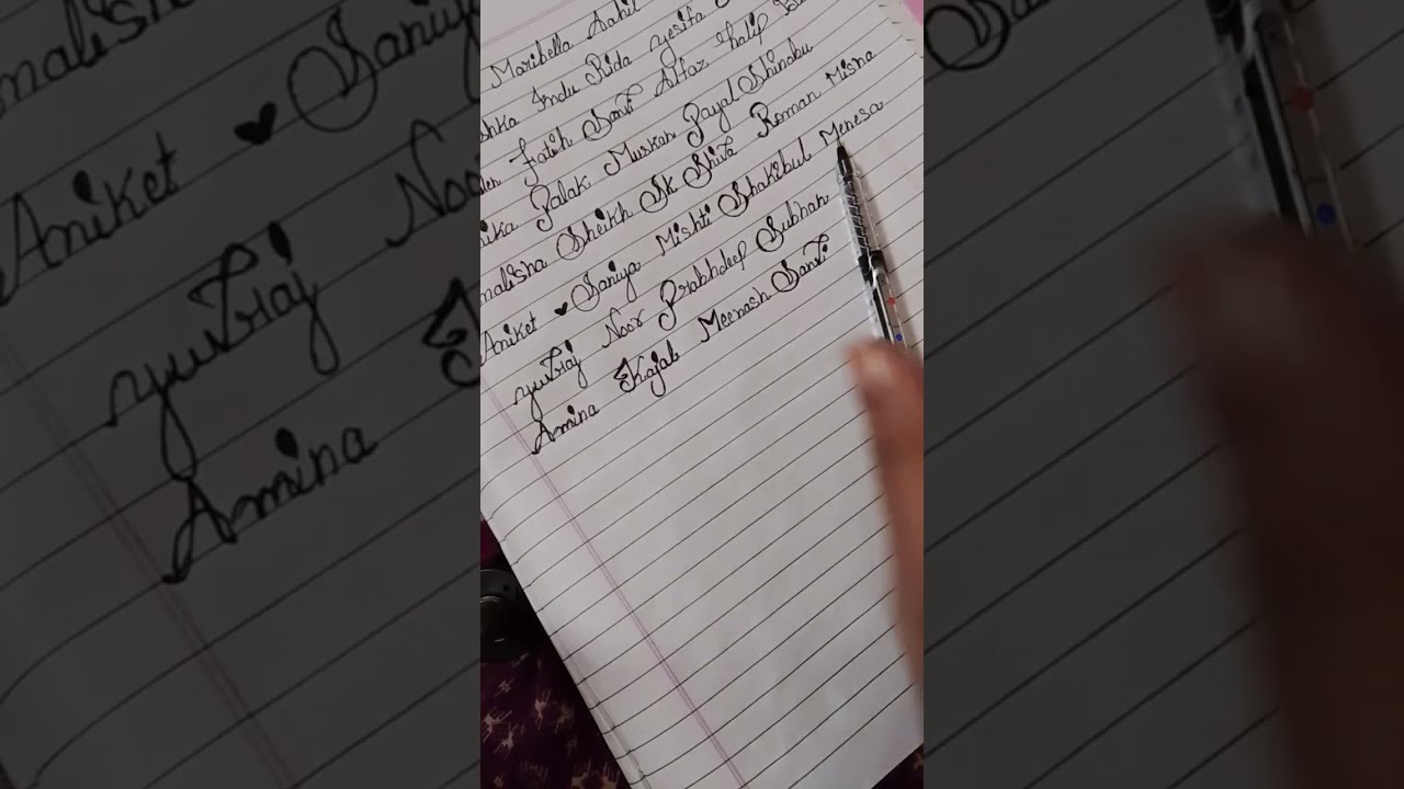 🔴 Live Name Calligraphy Comment Your Name