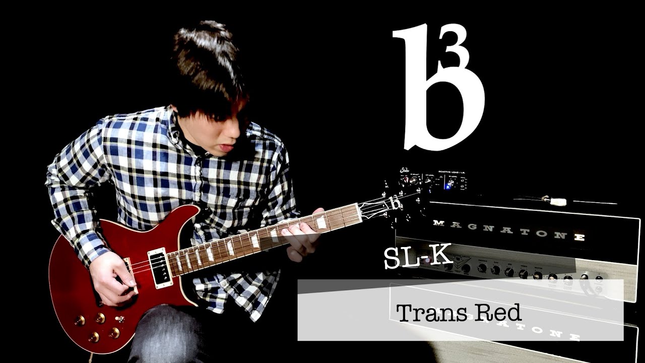 b3 Guitars SL-K TRANS RED DEMO