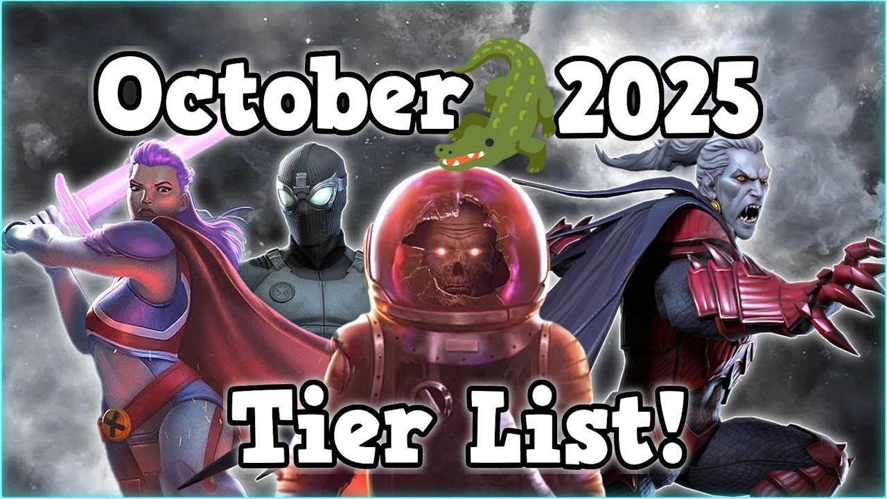Полный список уровней на октябрь 2025 года! Все классы и чемпионы! Marvel: Битва чемпионов