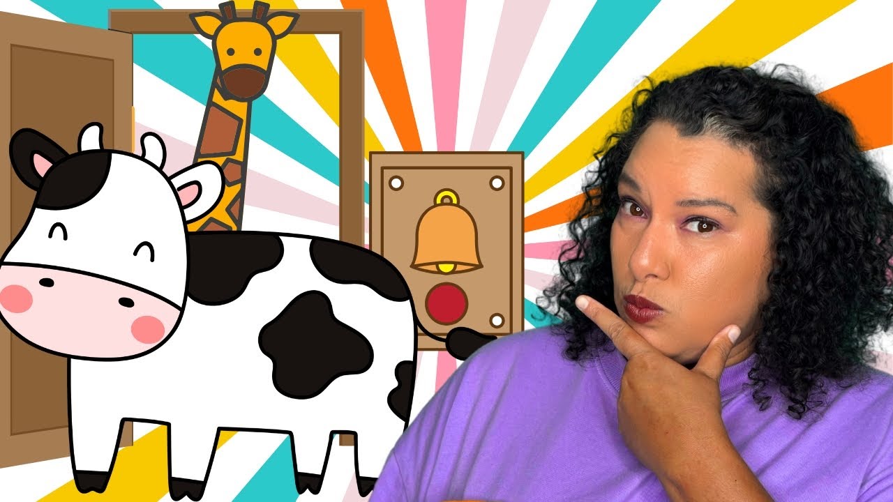 Ding Dong | Kids songs | Guess the Animal | Animal songs | Who is at the door?