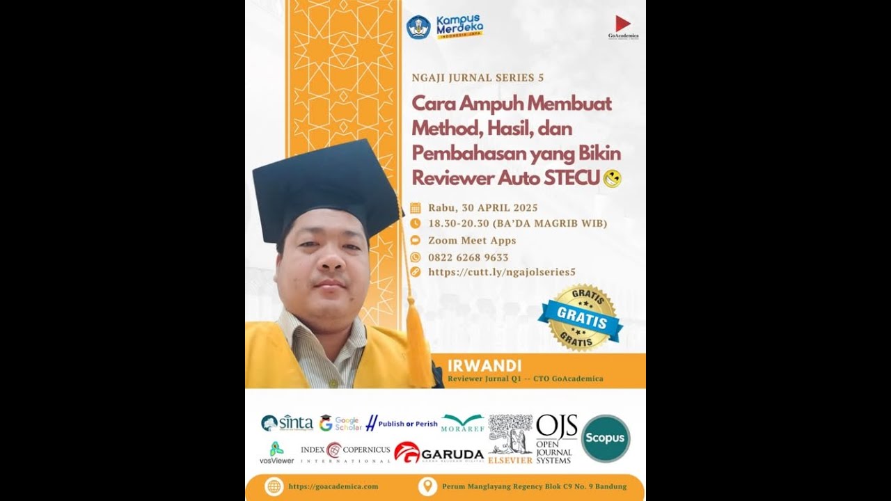 MEMBUAT METODE, HASIL & PEMBAHASAN PADA ARTIKEL ILMIAH JURNAL | NGAJI JURNAL SERIES 5 - GOACADEMICA