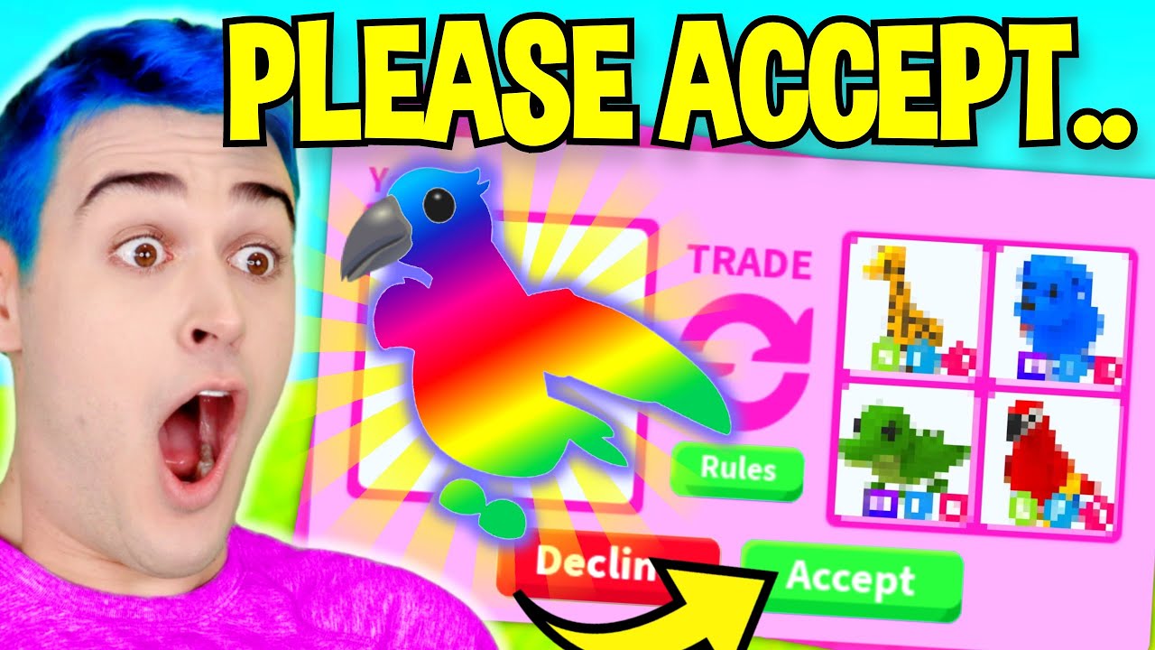 I Traded My *MEGA CROW* For THIS In Adopt Me... Roblox Adopt Me Trading Proofs As *SPIDERMAN*