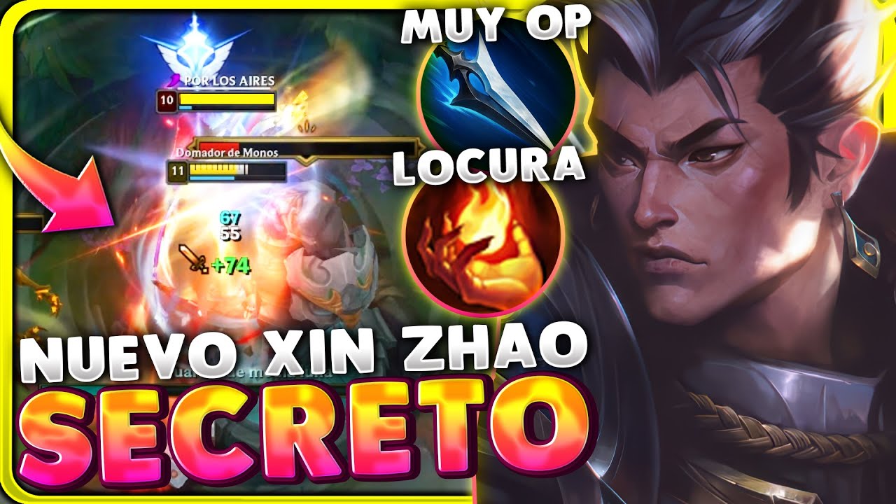 💀¡MI ESTRATEGIA SECRETA para REVENTAR el TORNEO de ELMILLOR! ¡XIN ZHAO TOP es INCREIBLE!