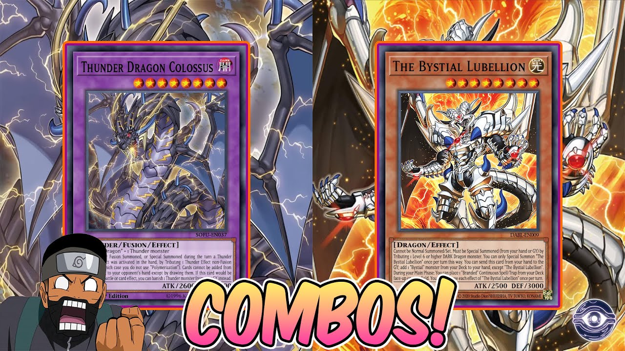 *POST-BANLIST* INSANE Bystial Thunder Dragon Combos that you MUST Know! ⚡⚡