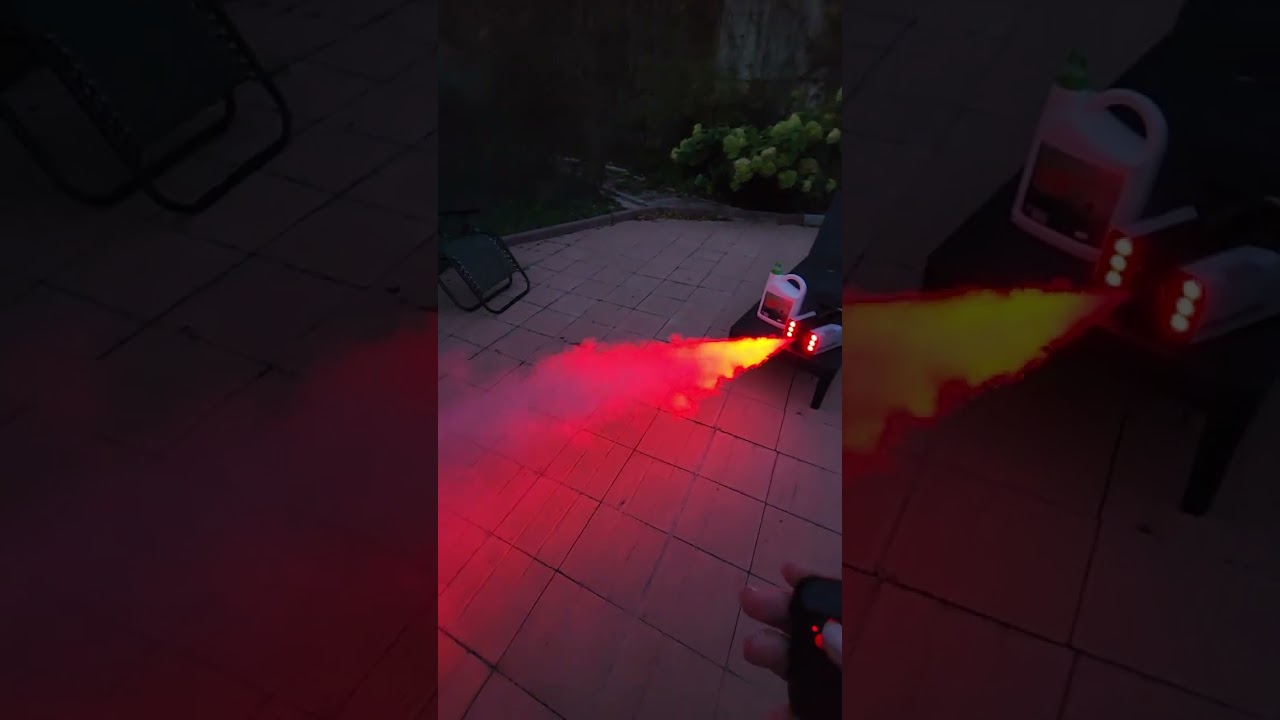 Генератор тяжёлого дыма/ Дым машина Fogger 900W обзор